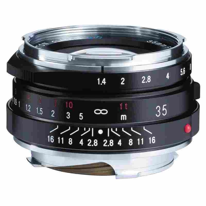 【送料無料】新品 NOKTON Classic 35mm f1.4 II MC VM Leica M Mount MF Lens ブラック