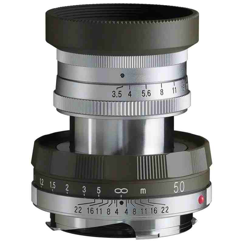 【送料無料】新品 APO-LANTHAR 50mm F/3.5 VM Leica Limited 25th Anniversary Model 25周年記念モデル オリーブ フード付