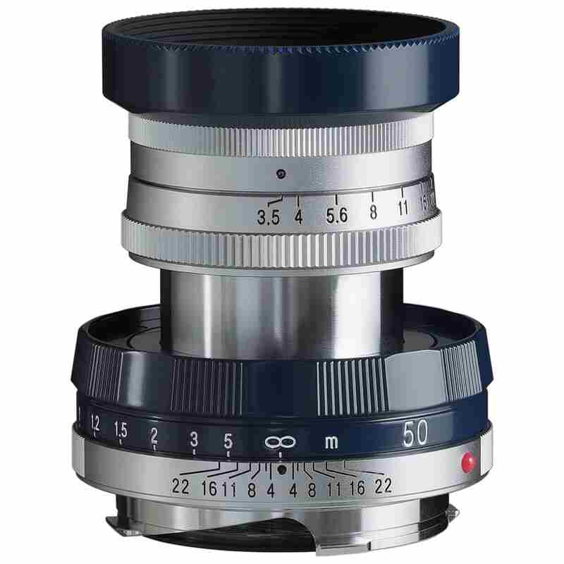 【送料無料】新品 APO-LANTHAR 50mm F/3.5 VM Leica Limited 25th Anniversary Model 25周年記念モデル ネイビー フード付