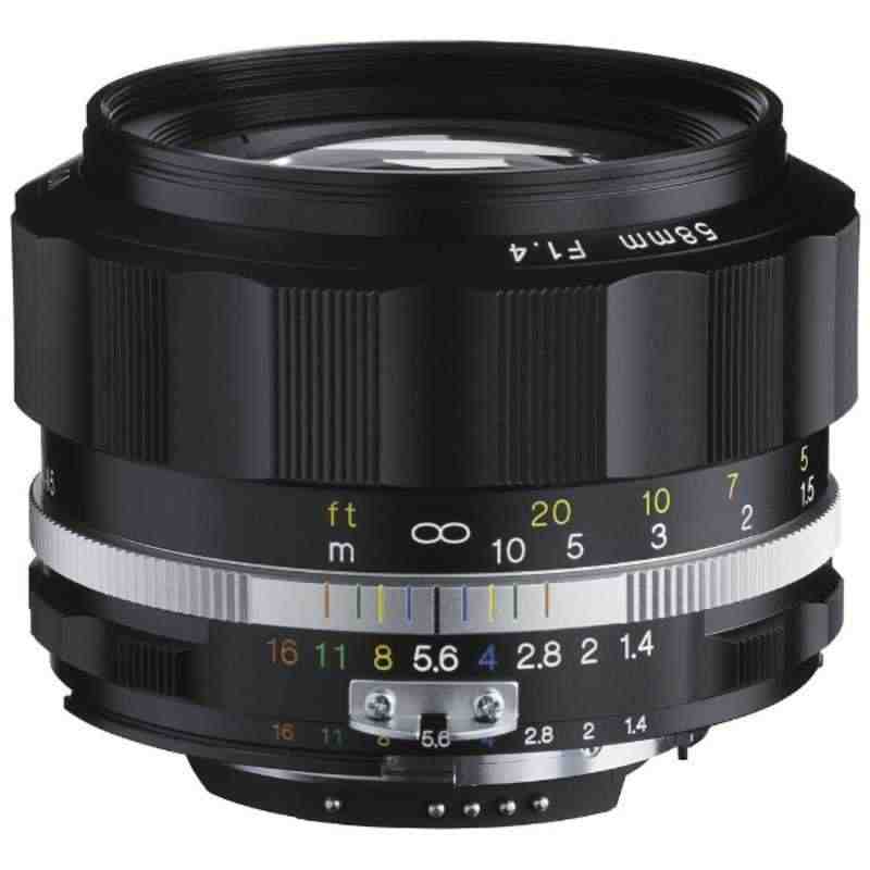 【送料無料】新品 NOKTON 58mm F/1.4 SL II S For Nikon Ai-s Ais F Mount ブラックリム