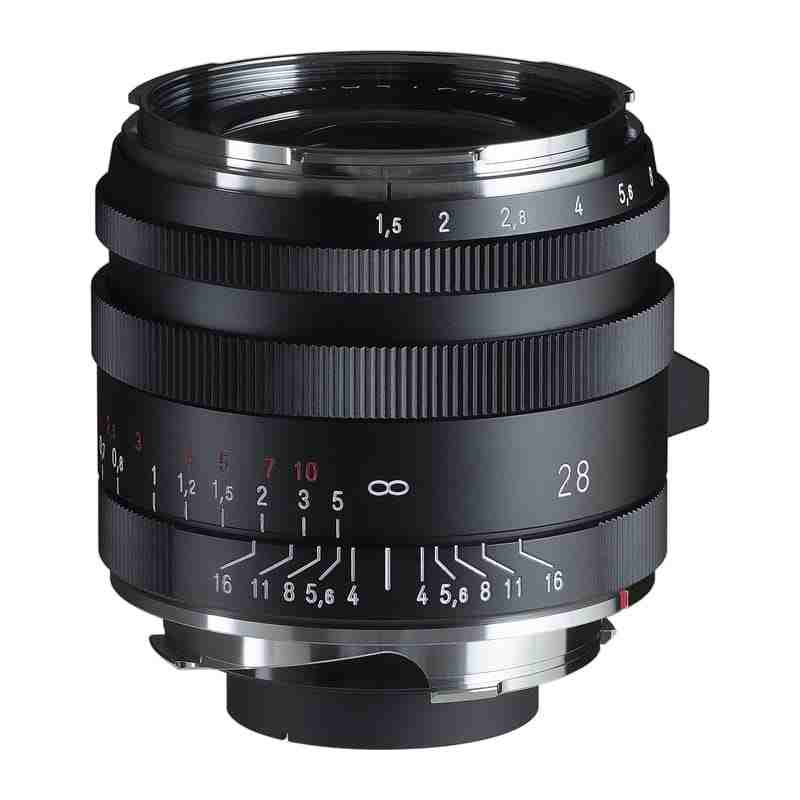 【送料無料】新品 NOKTON Vintage Line Aspherical 28mm F1.5 Type I VM Leica M ブラック
