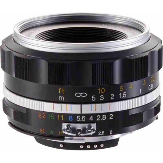 【送料無料】新品 ULTRON 40mm F2 SL II s Aspherical Nikon AIS AI-s Lens シルバーリム