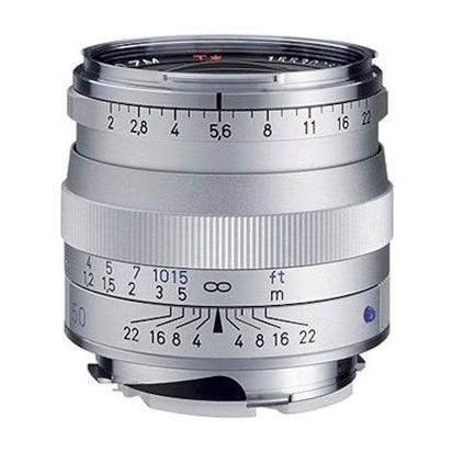 【送料無料】新品 Planar T* 50mm F2 ZM for Leica M Mount MF Lens シルバー