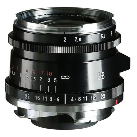 【送料無料】新品 Ultron Vintage Line 28mm F2 Aspherical Type II VM for Leica M ブラック