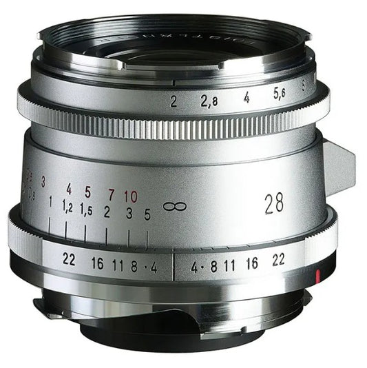 【送料無料】新品 Ultron Vintage Line 28mm F2 Aspherical Type II VM for Leica M シルバー